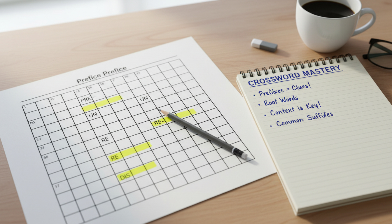 Prefiks kryssord Løsninger og Tips